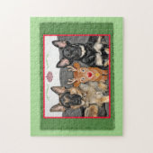 Gewartet für Santa Puzzle (Vertikal)