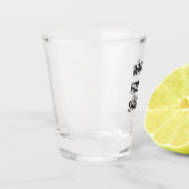 Gewartet für Shabbos Hanukkah Jüdischer Funny Schnapsglas (Links)