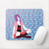 "Gewartet für Sie" Mousepad (Mit Mouse)