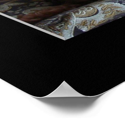 "Gewartet für Sie" Poster (Ecke)