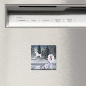 Gewartet für Star - Winter Fantasy Magnet (In Situ (Geschirrspüler))