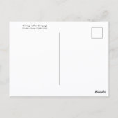 Gewartet für Vater Winslow Homer Postkarte (Rückseite)