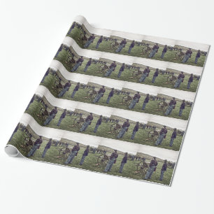 Gewartet Geschenkpapier