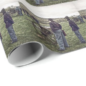 Gewartet Geschenkpapier (Rolleneckpunkt)