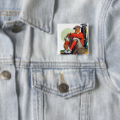Gewartet Golfer Behalten Button (Beispiel)