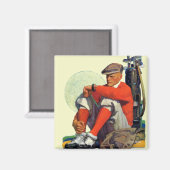 Gewartet Golfer Behalten Magnet (Vorderseite/Rückseite)