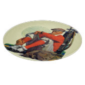 Gewartet Golfer Behalten Schneidebrett (Ecke)