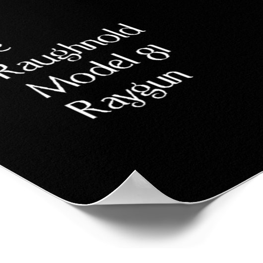 Gewartet in einer Steampunkdystopie Poster (Ecke)