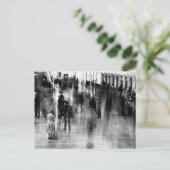 Gewartet in Grand Central Station Postkarte (Stehend Vorderseite)