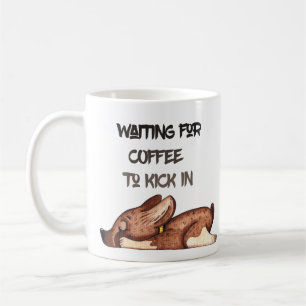 Gewartet Kaffee   Funny Mug Kaffeetasse