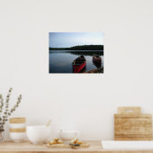 Gewartet Kanus Poster (Küche)