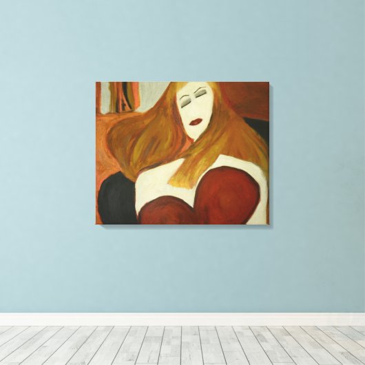 Gewartet Leinwanddruck (Insitu (Holzboden))