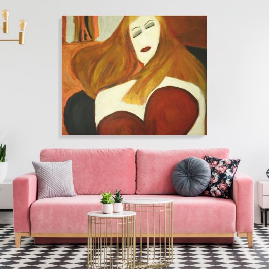 Gewartet Leinwanddruck (Insitu (Wohnzimmer))