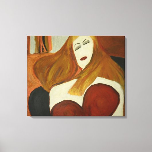 Gewartet Leinwanddruck (Vorderseite)