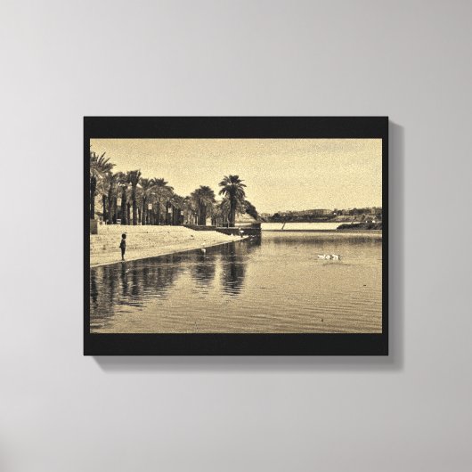 Gewartet Leinwanddruck (Vorderseite)