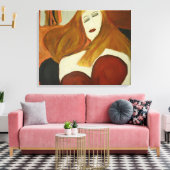 Gewartet Leinwanddruck (Insitu (Wohnzimmer))