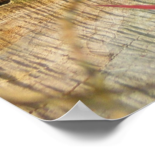 Gewartet Poster (Ecke)