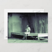 Gewartet Postkarte (Vorne/Hinten)