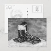 Gewartet Postkarte (Vorne/Hinten)