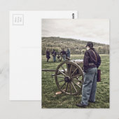 Gewartet Postkarte (Vorne/Hinten)