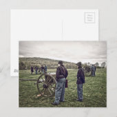 Gewartet Postkarte (Vorne/Hinten)
