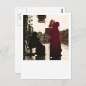 Gewartet Postkarte (Vorne/Hinten)