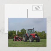 Gewartet Postkarte (Vorne/Hinten)