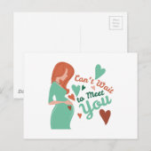 Gewartet Postkarte (Vorne/Hinten)