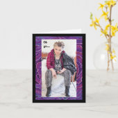 Gewartet, um mich zu treffen karte (Gelbe Blume)