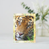 Gewartet/Vermisst Sie_ Postkarte (Stehend Vorderseite)