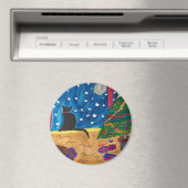 Gewartet Weihnachts-Magnet Magnet (In Situ (Geschirrspüler))