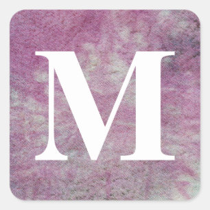 Gewaschener Denim-Entwurf #4 @ Emporio Moffa Quadratischer Aufkleber