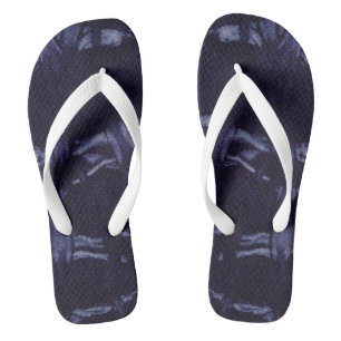 Gewaschenes Denim-Design #8 @ Emporio Moffa Badesandalen