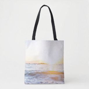 Gewässer bei Sonnenuntergang Tasche