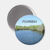 GEWÄSSER DER EVERGLADES MAGNET (Vorderseite/Rückseite)