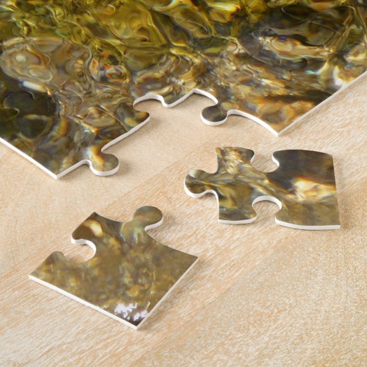 Gewässer der Kaweah Abstrakte Natur Puzzle (Seite)