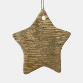 Gewässer des Barker-Staudamms im Joshua-Tree-Natio Keramik Ornament (Rechts)