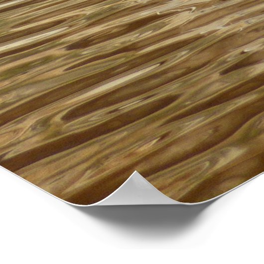 Gewässer des Barker-Staudamms im Joshua-Tree-Natio Poster (Ecke)