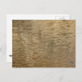 Gewässer des Barker-Staudamms im Joshua-Tree-Natio Postkarte (Vorne/Hinten)