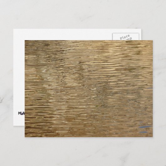 Gewässer des Barker-Staudamms im Joshua-Tree-Natio Postkarte (Vorne/Hinten)