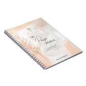 Gewässer des hellorthodoxen Christlichen Gebetsbla Notizblock (Rechte Seite)