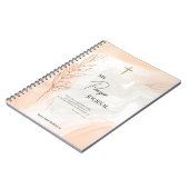 Gewässer des hellorthodoxen Christlichen Gebetsbla Notizblock (Linke Seite)