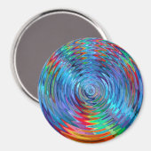 Gewässer, die abfließen.... magnet (Vorderseite/Rückseite)