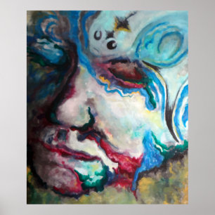 Gewässer in Schwierigkeiten Poster