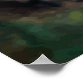 Gewässer in Schwierigkeiten Poster (Ecke)