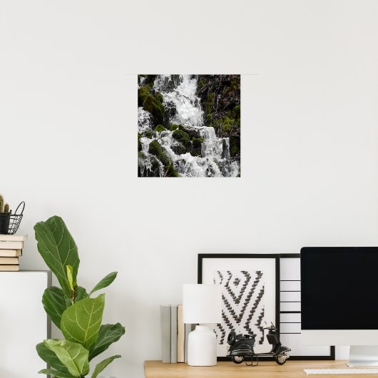 Gewässer mit rauer Luft...... Poster (Heimbüro)