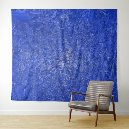 Gewässer mit rauer Luft...... Wandteppich (Beispiel (Horizontal))