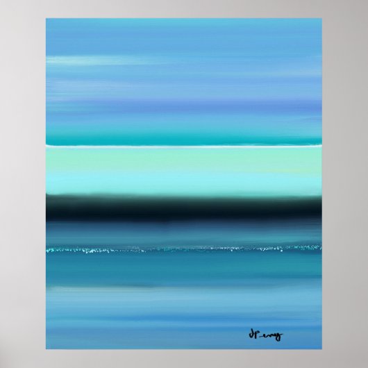 "GEWÄSSER" POSTER (Vorne)