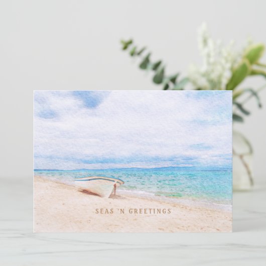 Gewässer und gesegnete Fangschiffe (Stehend Vorderseite)