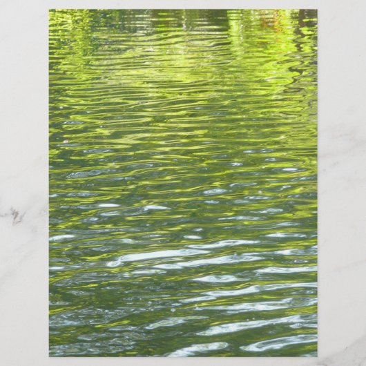 Gewässer von Eichenbachgelb und Grünlandschafts-Fo (Vorderseite)